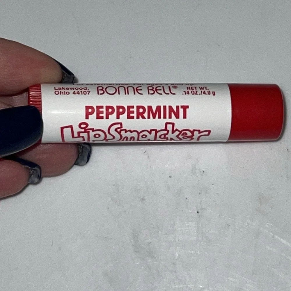 Vintage Bonne Bell Lip Smacker‎ Peppermint 80s/90s Retro Collectible NWOB